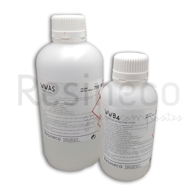 Resina epoxi transparente Resoltech WWAS/WB4