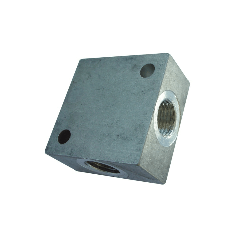 ALUMINIUM DISTRIBUTOR 4 OUTLETS 1/4" (PC)
