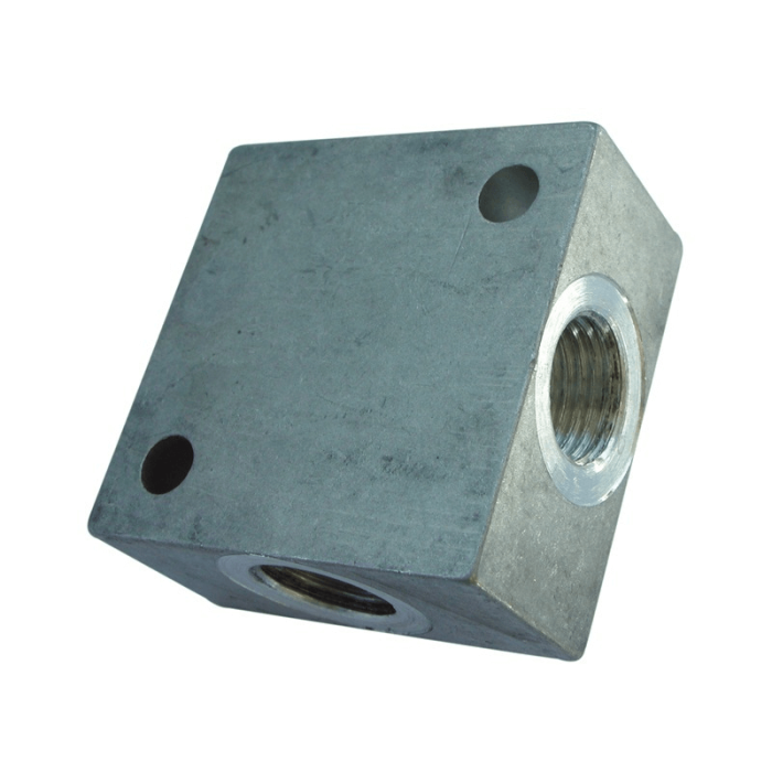 ALUMINIUM DISTRIBUTOR 4 OUTLETS 1/4" (PC)