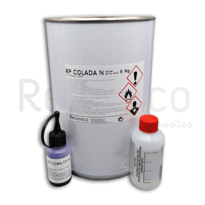 POLYESTER RESIN CAST WITH FILLER