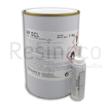 TRANSPARENT POLYESTER RESIN OCCLUSIONS