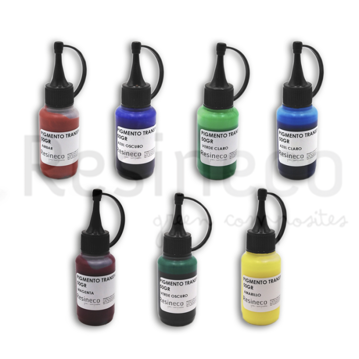 TRANSPARENT POLYESTER/EPOXY PIGMENT