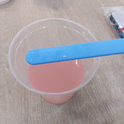 Vareta de mistura de silicone
