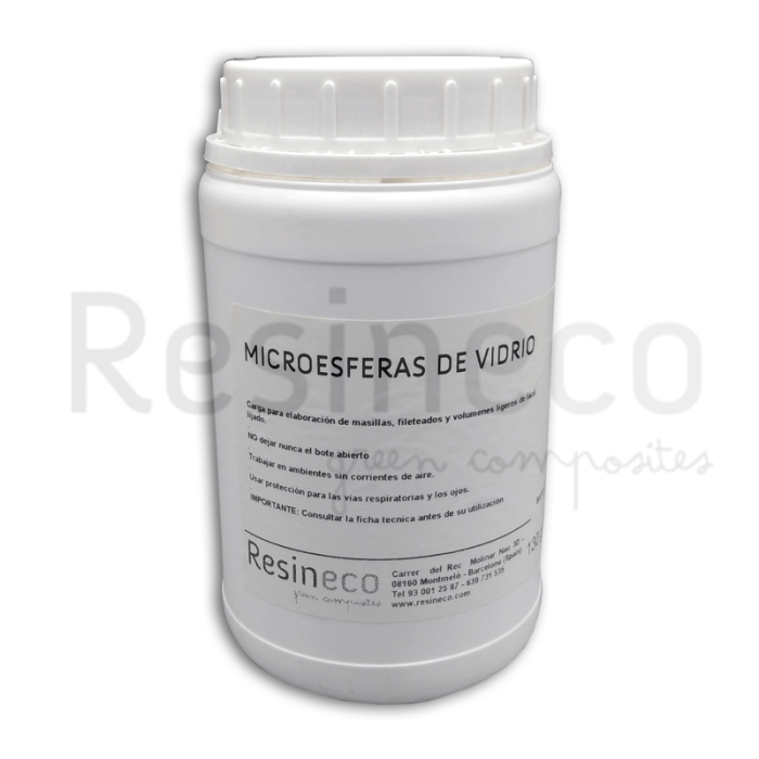 Microesferas de vidro 130 gr para resinas de poliéster e epóxi