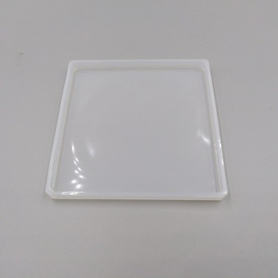 MOLDE DE SILICONE - BASES PARA COPOS QUADRADAS DE 10 CM