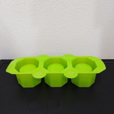 SILICONE MOULD - 3 MINI POTS