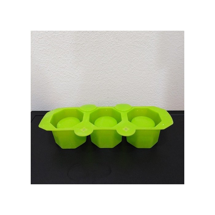 SILICONE MOULD - 3 MINI POTS