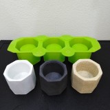 SILICONE MOULD - 3 MINI POTS