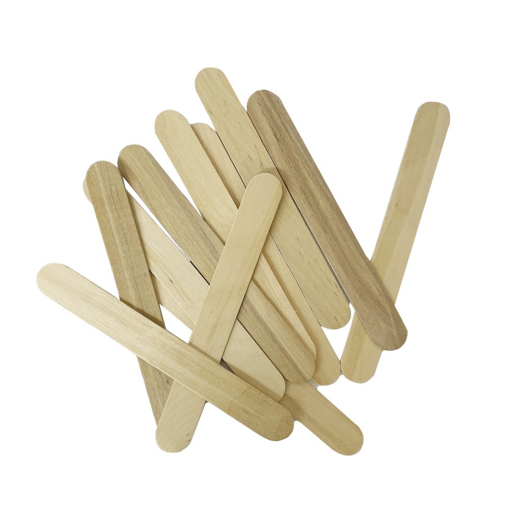 WOODEN RESIN MIXING STICKS - 155MM (25PCS)