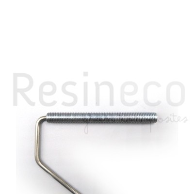 METAL VERTICAL SPLINE ROLLER 10X100 MM