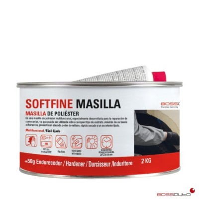 Massa de vidraceiro multifuncional SOFT FINA 2kg.